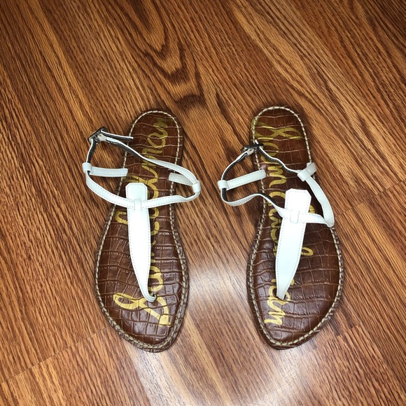 Sam Edelman Gigi Sandal- White - Picture 2 of 11
